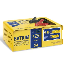 Chargeur batterie Gys 6-12-24V Batium 7-24 230V 210W