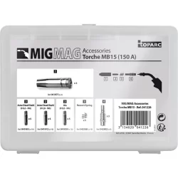 Coffret accessoires torche MB15 (MIG 150A)