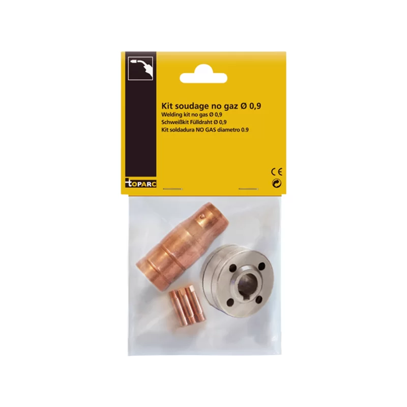 Kit soudage no gaz diamètre 0.9-1.0/1.2 mm pour poste soudure