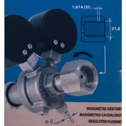 Manodétendeur 15 litres / minute GYS Toparc usage professionel