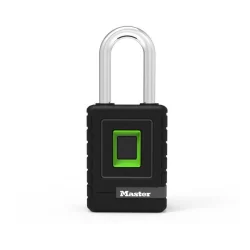 Cadenas de sécurité biométrique étanche à empreinte digitale - Master Lock - Noir