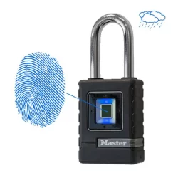 Cadenas de sécurité biométrique étanche à empreinte digitale - Master Lock - Noir