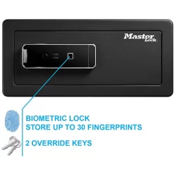 Coffre fort à ouverture biométrique empreinte digitale MasterLock - 25,4 L