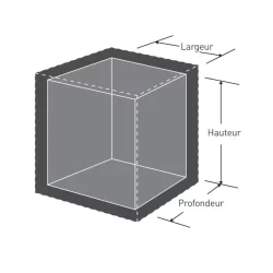 Coffre fort à ouverture biométrique empreinte digitale MasterLock - 25,4 L