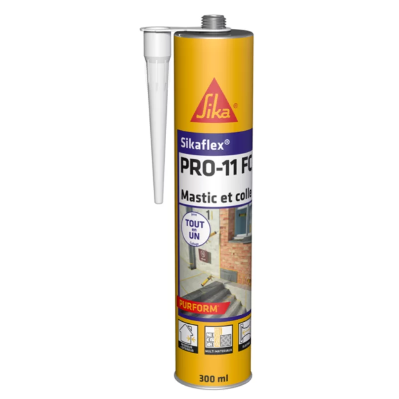 Mastic colle PU multi-usages Sikaflex PRO 11 FC cartouche de 300ml