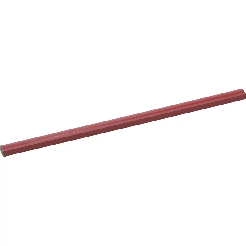 Crayon de charpentier 330 Lyra format plat ovale longueur 30 cm eco rouge