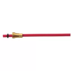 Gaine rouge PTFE longueur 4.5 m pour fil 0.8-1.2 mm (étui de 1 PC)