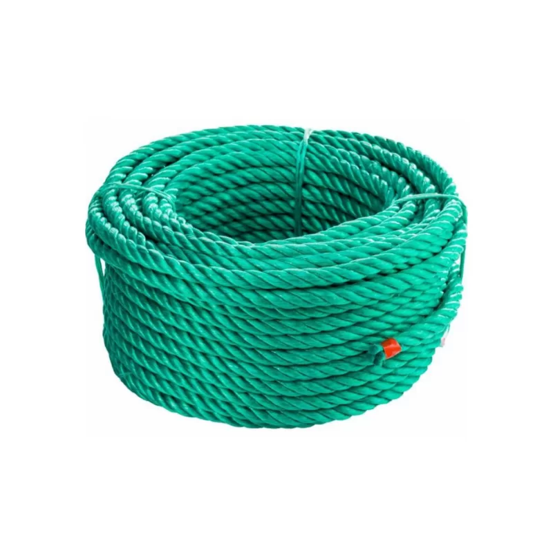 Cordage polypropylène vert diamètre 10 mm longueur 40 m