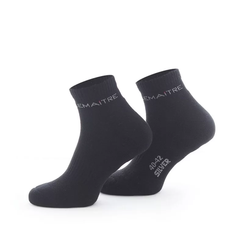 Chaussette socquette Lin performante confortable Noir