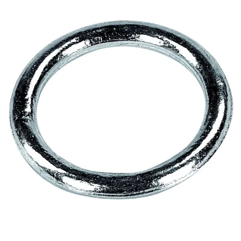 Anneau rond acier zingué diamètre intérieur 32 mm diamètre fil 4 mm