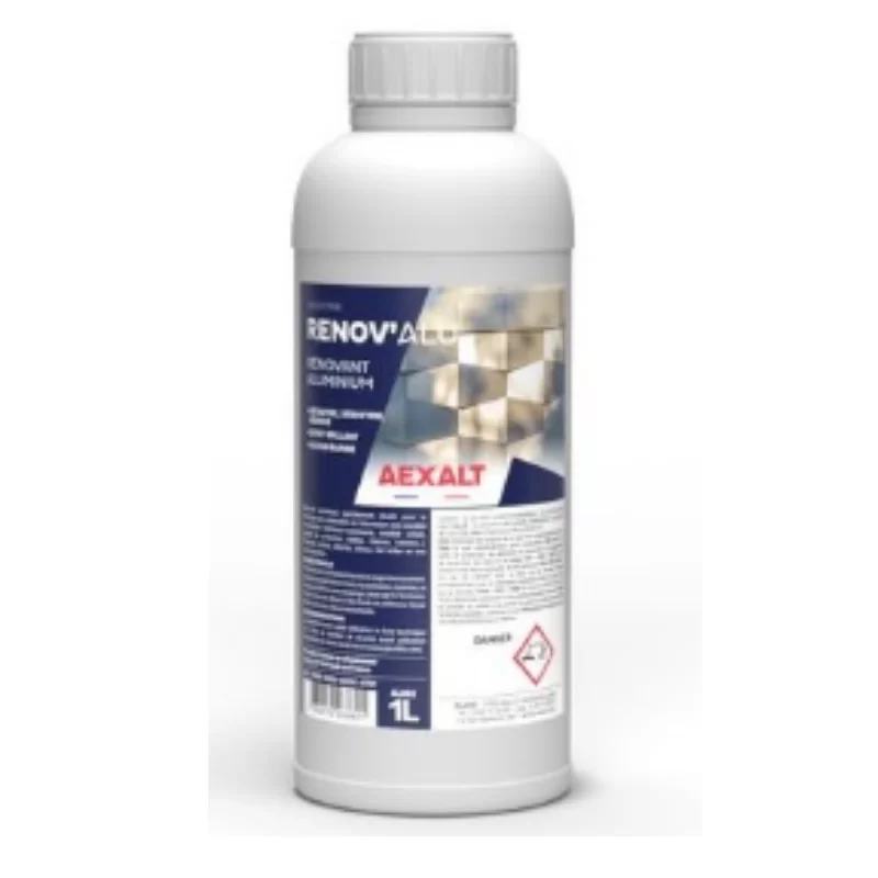 Nettoyant rénovateur pour aluminium Aexalt Renov'alu - Bidon de 1 L