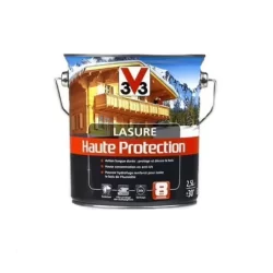 Lasure bois haute protection naturel 1 litre