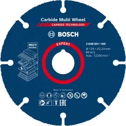 Disque à tronçonner carbure Expert Multi Wheel diamètre 125 x 22.23 x 1 mm