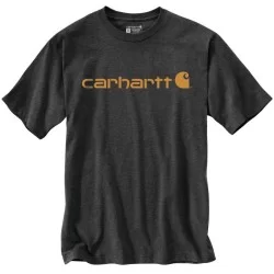 T-Shirt homme Core avec logo Carhartt sur poitrine Gris Foncé