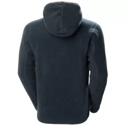 Veste polaire homme Heritage Pile zippée à capuche Navy