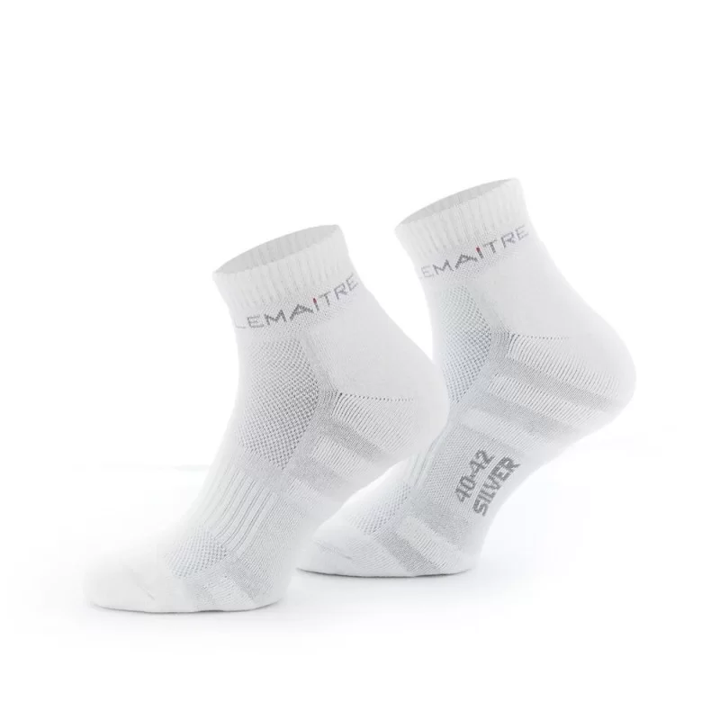 Chaussette socquette Lin performante confortable Blanc