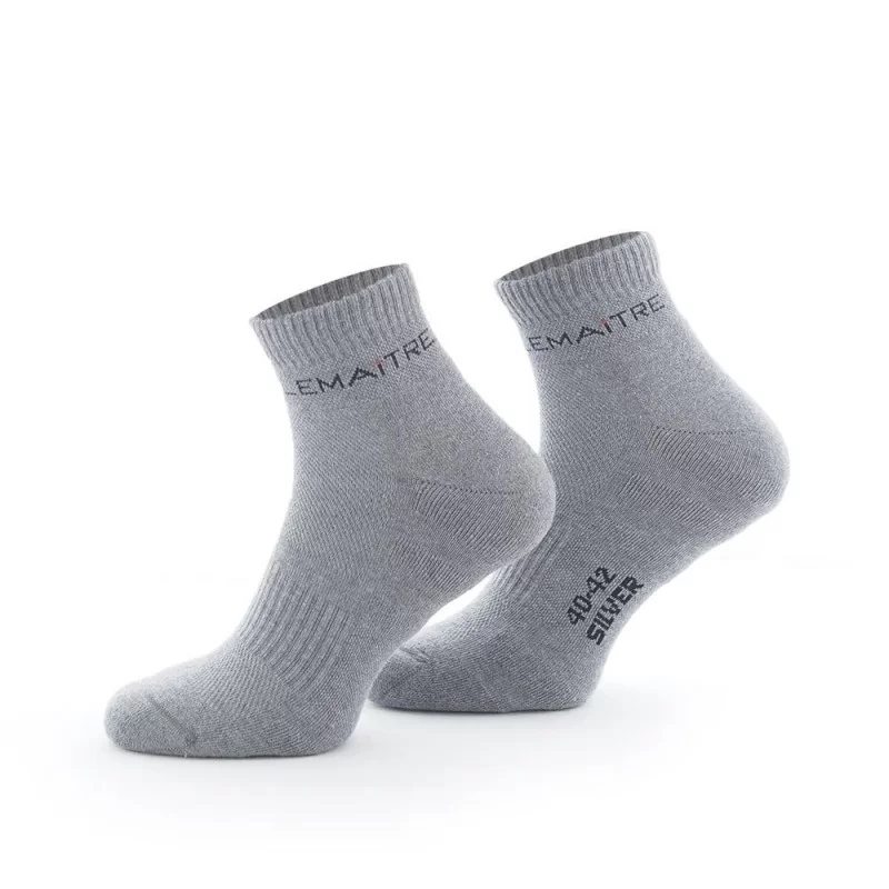 Chaussette socquette Lin performante confortable Gris