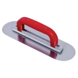 Platoir chapiste inox double arrondi 32X10cm