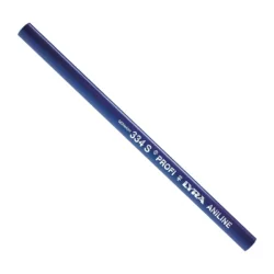 Crayon de charpentier Profi 334 S mine Aniline totalement copiant pour bois humide