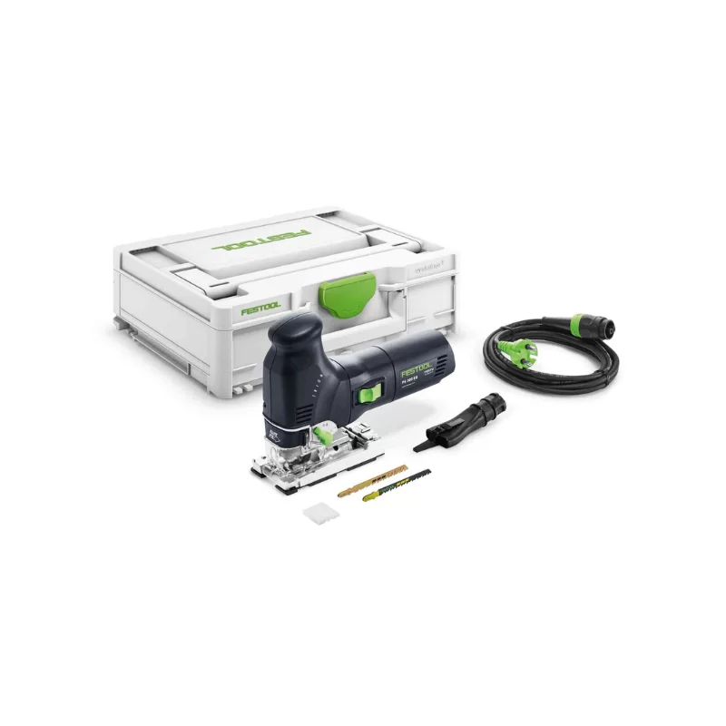 Scie sauteuse Festool PS300 EQ-Plus Trion 720W avec 2 lames de scie