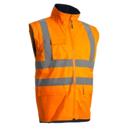 Parka haute-visibilité Kanata 4 en 1 Euro-Protection orange fluorescent