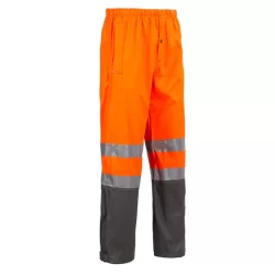 Pantalon de pluie haute visibilité orange fluo Griffis North Ways