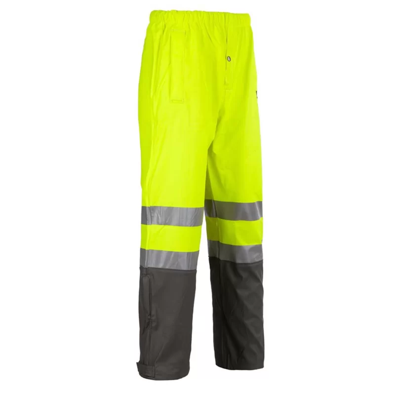 Pantalon de pluie haute visibilité jaune fluo Griffis North Ways