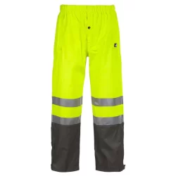 Pantalon de pluie haute visibilité jaune fluo Griffis North Ways