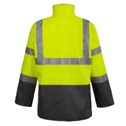 Veste de pluie haute visibilité jaune fluo Bandit North Ways 100% PU