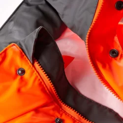 Veste de pluie haute visibilité orange fluo Bandit North Ways 100% PU