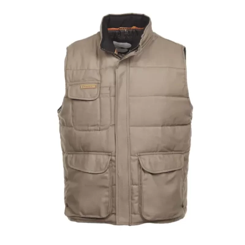 Gilet sans manches Bosseur Héritage Noisette