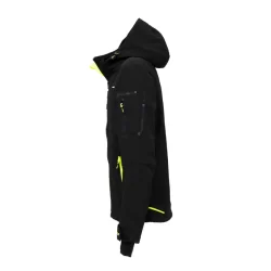 Veste Softshell de travail SPACE doublée micro-polaire Noir