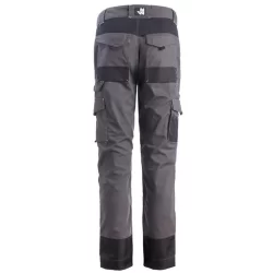 Pantalon de travail North Ways Richy multipoches Gris