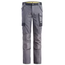 Pantalon de travail North Ways Cary couleur gris et noir