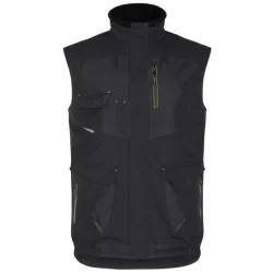 Gilet sans manche Ali North Ways déperlant 8 poches noir