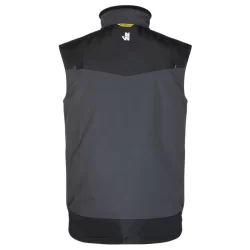 Gilet sans manche Ali North Ways déperlant 8 poches gris noir