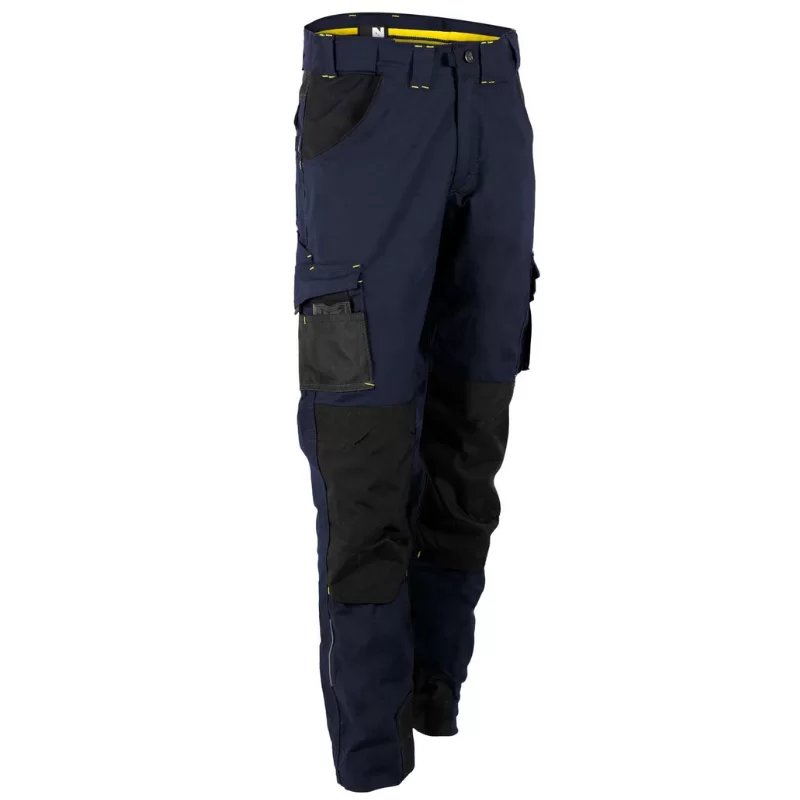 Pantalon de travail North Ways Adam bleu marine avec emplacements genouillères