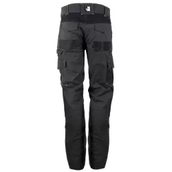 Pantalon de travail North Ways Adam gris et noir avec emplacements genouillères