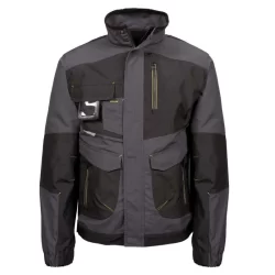 Veste Fournier déperlante 6 poches gris et noir North Ways 1201