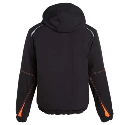 Veste respirante waterproof Morane noir et orange North way