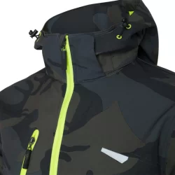 Blouson de travail Borel Woodland et Jaune fluo