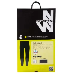 Caleçon long sous-vêtement respirant North Ways Ikarus Coolmax noir