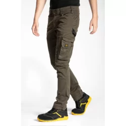 Jean de travail Rica Lewis stretch multi-poches kaki