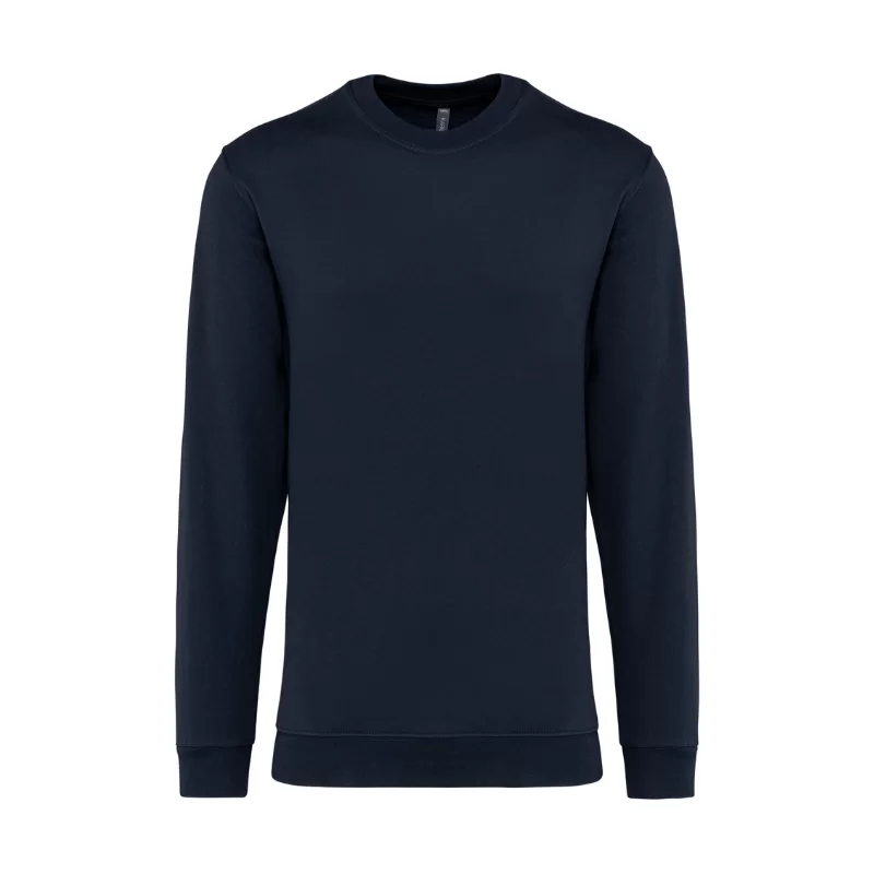 Sweat-shirt col rond Kariban 80% coton 20% polyester Navy