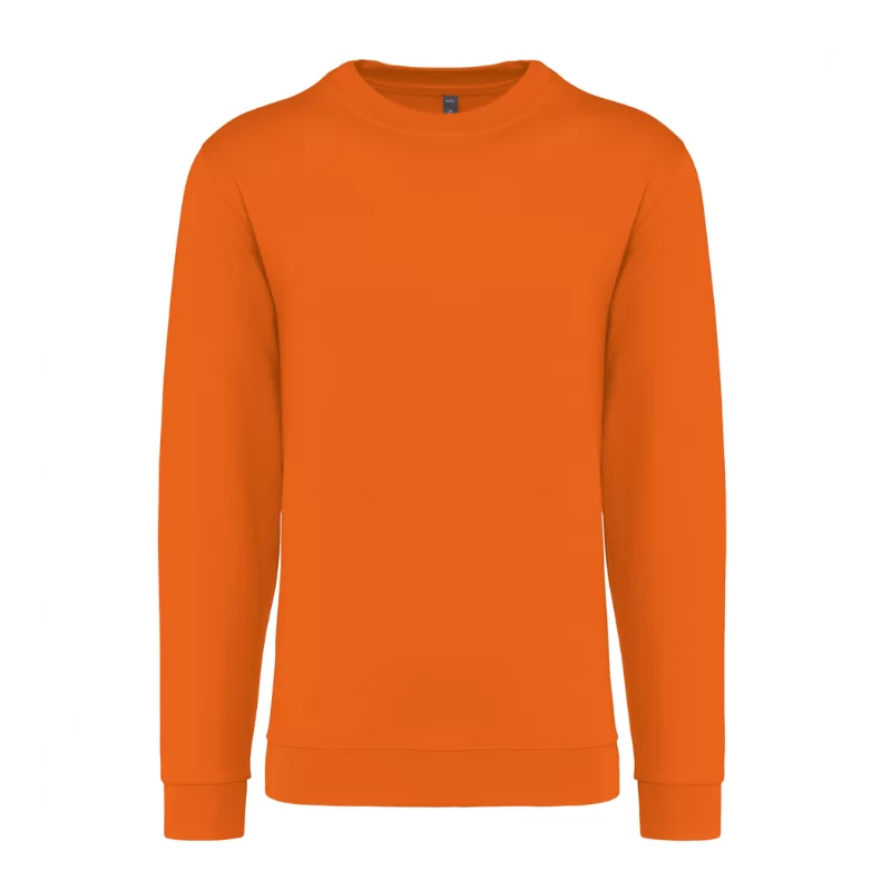 Sweat-shirt col rond Kariban 80% coton 20% polyester Orange