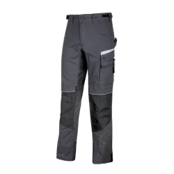 Pantalon de travail Flash gris asphalt