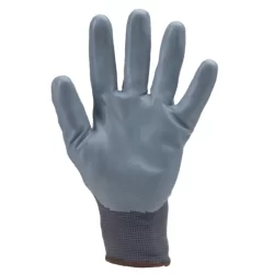 Gant 100% polyamide paume mousse de nitrile gris EN 420 EN 388