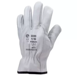 Gants de travail en cuir tout fleur protegam Coverguard