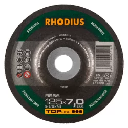 Disque à meuler Rhodius RS66 pierre et fonte