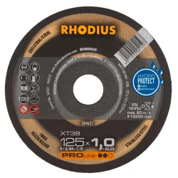 Disque à tronçonner acier et inox XT38 Rhodius